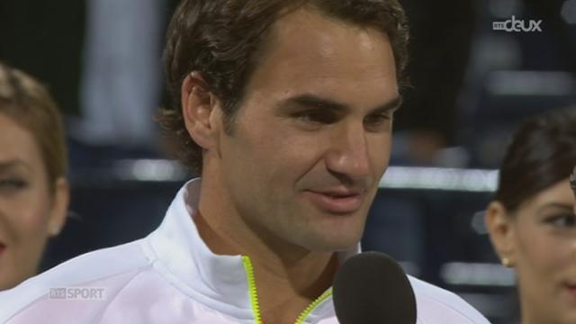 Tennis - ATP Dubaï: Federer a obtenu son 84e titre face à Djokovic (6-3 7-5 )
