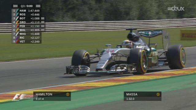 Essai: Hamilton partira en pole position devant  Rosberg et Bottas