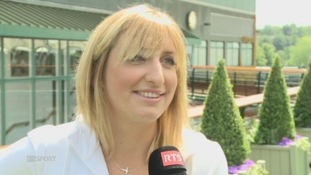 Tennis - Wimbledon: Timea Bacsinszky aborde le tournoi avec confiance