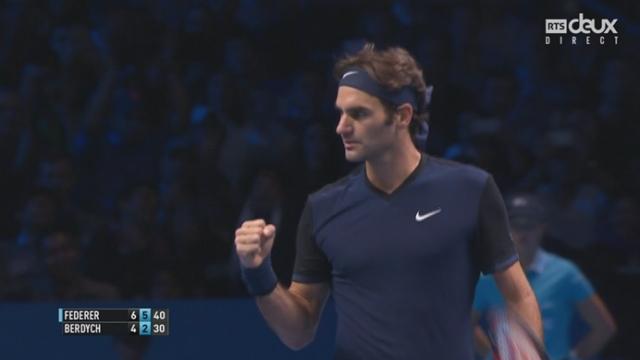 Roger Federer (SUI) – Thomas Berdych (CZE) (6-4, 6-2): victoire facile pour Roger Federer face au Thèque