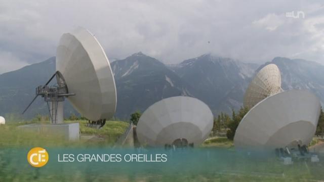 Reportage sur les antennes paraboliques de Loèche (VS)