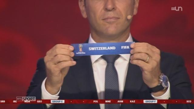 Coupe du monde 2018 - Qualifications: le tirage au sort a été favorable pour la Suisse