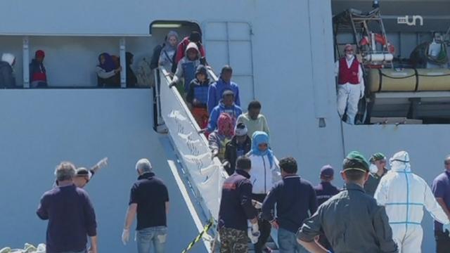 Migrants en Méditerranée