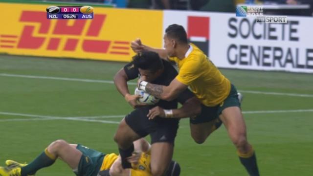 Final, Nouvelle-Zélande - Australie (3-0): Daniel Carter inscrit la première pénalitée du match