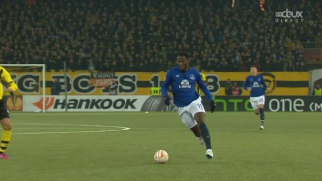 1-16e, match aller, Young Boys – Everton (1-4): Lukaku, seul face à Mvogo, inscrit le 4-1