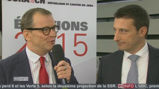 "Cela décuple mon envie d'être au 2e tour", Michel Thentz (PS-JU)