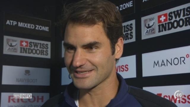 Tennis - Indoors Basel: Federer remporte la finale face à Rafael Nadal