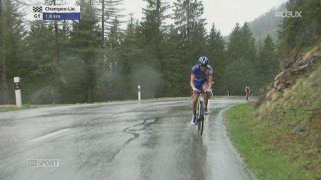 Cyclisme- Tour de Romandie: Thibaut Pinot s'adjuge en costaud l'étape-reine à Champex (VS)