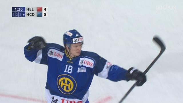 Jokerit Helsinki – HC Davos (4-5) : le HC Davos se qualifie pour les demi-finales grâce à un but en prolongation!