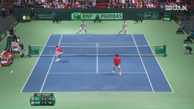 Tennis - Coupe Davis: la Suisse n’a pas su marquer le troisième point