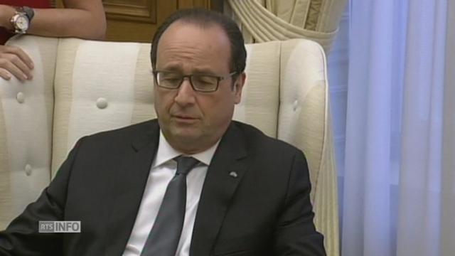 François Hollande réagit à l'annonce de l'accident en Gironde