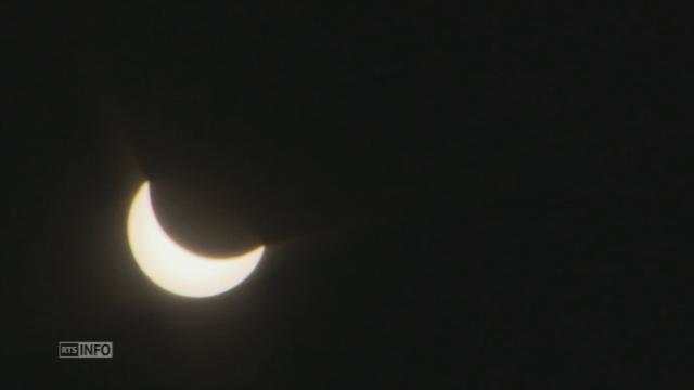 L'éclipse vue de la Berne fédérale