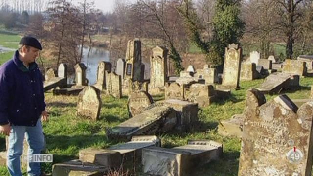 France: plusieurs centaines de tombes ont été profanées dans un cimetière juif