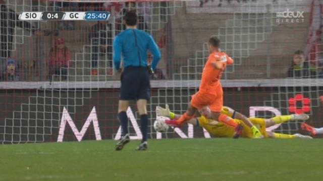 FC Sion - Grasshopper Zurich (0-4): véritable naufrage pour les Sédunois qui encaissent un 4e but inscrit par Vadocz