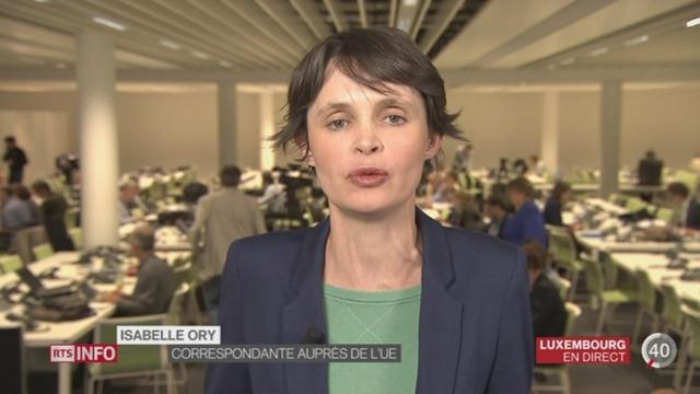 Réunion de l’UE au Luxembourg sur les naufrages de migrants: les observations d’Isabelle Ory