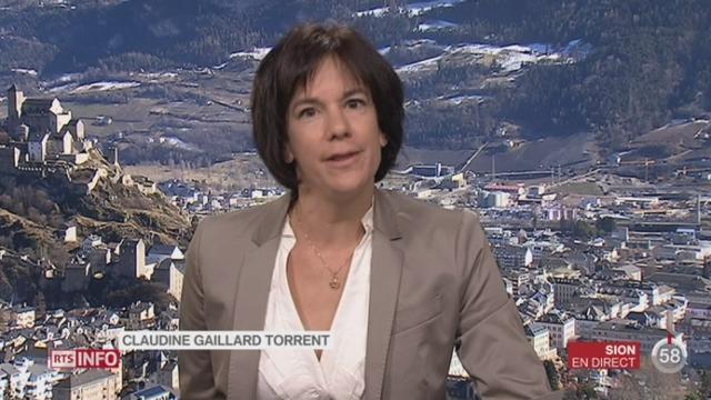 VS - Rapport du procureur Dick Marty dans l’affaire Giroud: l’analyse de Claudine Gaillard Torrent à Sion