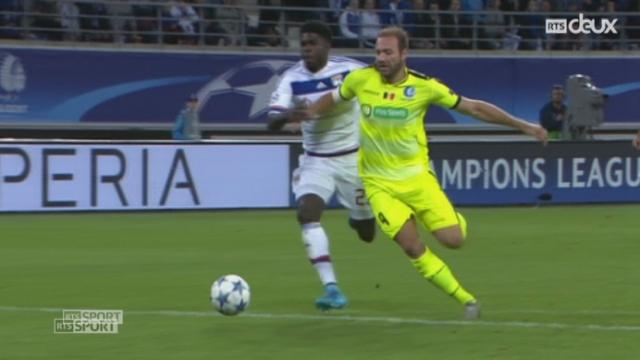 H: La Gantoise – Lyon (1-1). Les Belges obtiennent le nul de haute lutte, au prix de deux cartons rouges aussi