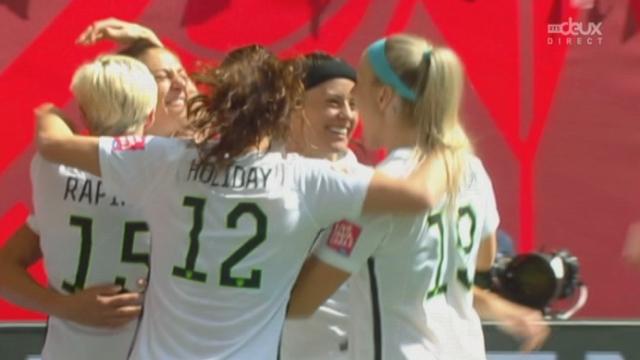 2- Finale, USA - Japon (1-0): Carli Lloyd ouvre le score sur corner après seulement 2 minutes de jeu