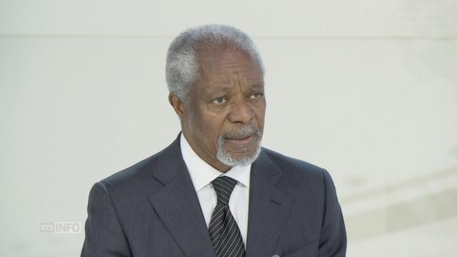 Kofi Annan s'exprime sur les migrants