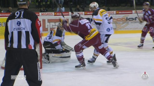 Hockey-play-off: Genève-Servette s'est qualifié pour les demi-finales en remportant sa série contre Lugano