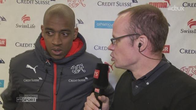 Suisse - USA (1-1): Gelson Fernandes au micro de la RTS après le match