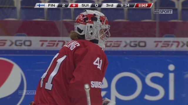 ¼, Finlande - Suisse (2-0): en supériorité numérique, Valimaki parvient à doubler le score de la Finlande