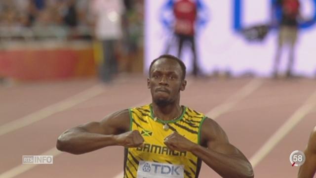 Athlétisme - Mondiaux Pékin: Usain Bolt a décroché sa onzième médaille en championnat du monde