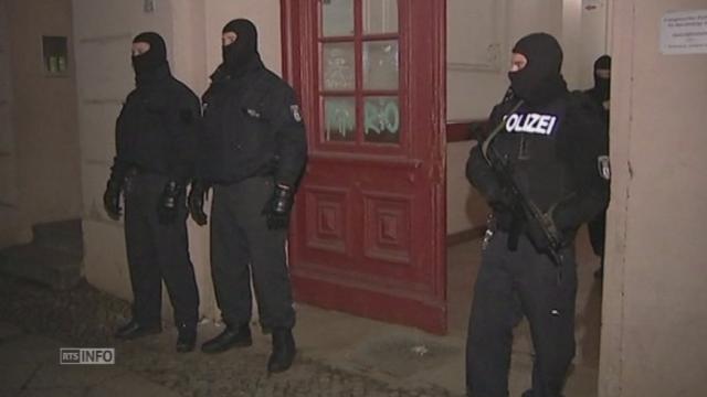 Coup de filet anti-terroriste lors d'un raid à Berlin