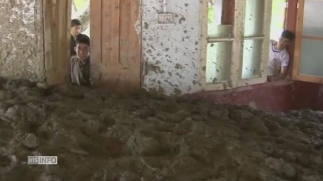 La boue envahit le district de Chitral au Pakistan