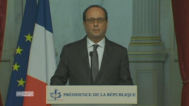 François Hollande proclame trois jours de deuil national