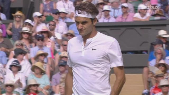 ½, Andy Murray (Eco-4) – Roger Federer (SUI-2) (5-7 1-1). Quelle maîtrise du Bâlois !