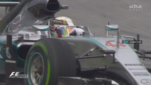 Qualification (Q3): Pole position pour Hamilton qui devance Vettel et Rosberg