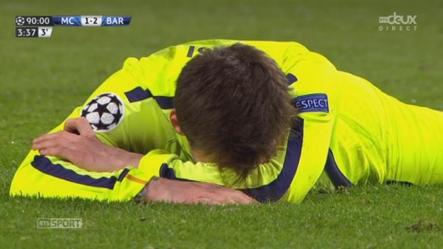 Manchester City - FC Barcelone (1-2): Messi manque son penalty grâce à un super arrêt de Joe Hart