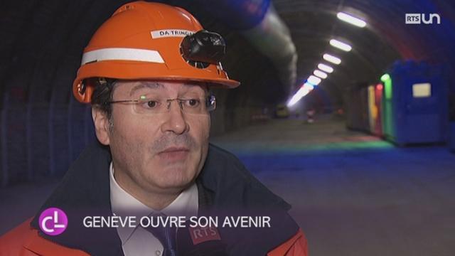 GE: un tunnel du futur CEVA a été percé sous le quartier de Pinchat