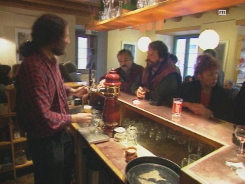 La buvette de la taverne du centre Espace Noir à St-Imier.