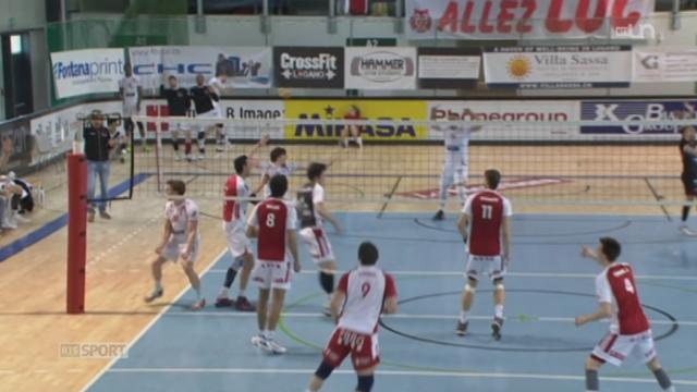 Volleyball: Lugano devient champion de Suisse face au LUC