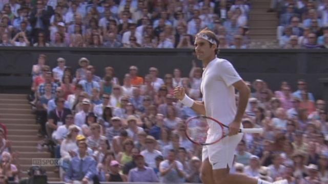 ½, Andy Murray (Eco-4) – Roger Federer (SUI-2) (5-7). Deux balles de set sur le service de l’Ecossais