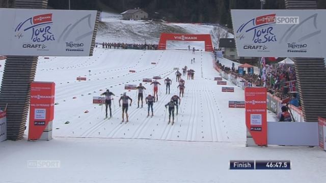 Val Di Fiemme: Tim Tscharnke (GER) s’impose devant Alexey Polotanin (KAZ) 2e et Dario Cologna (SUI) 3e