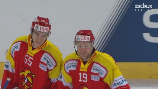 Jokerit Helsinki – HC Davos (3-2) : pour la première fois du match, Helsinki prend l'avantage au score