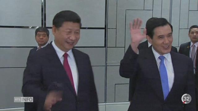 La rencontre des présidents taïwanais et chinois est historique