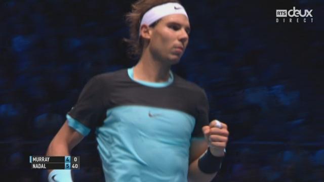 Murray - Nadal (4-6): Après un début de set très disputé, l'Espagnol s'impose sur un break blanc