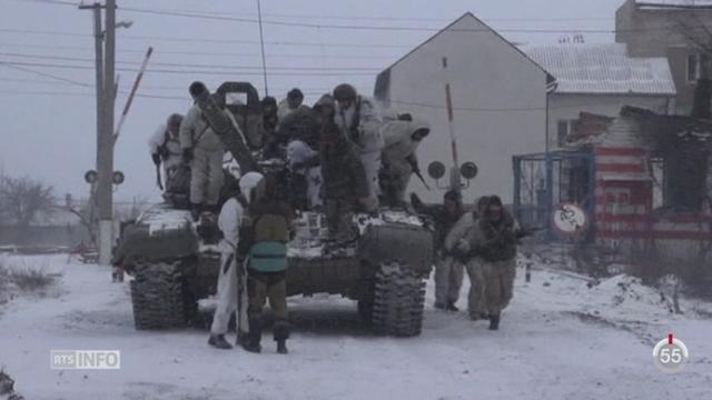 Ukraine: les rebelles prorusses sont entrés dans la ville stratégique de Debaltseve