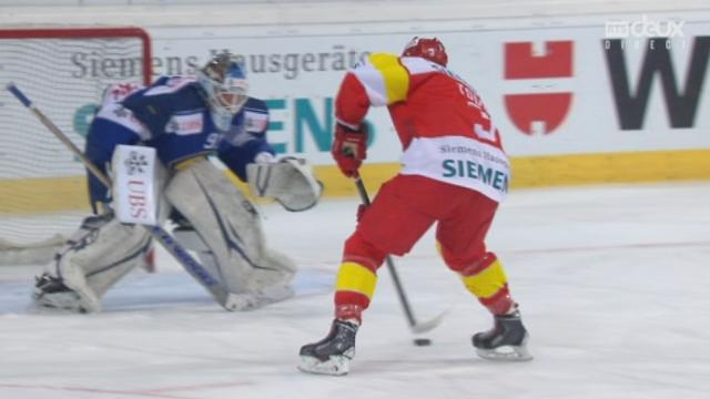 Jokerit Helsinki – HC Davos (1-1) : égalisation du Jokerit Helsinki sur pénalty en milieu de 1er tiers temps