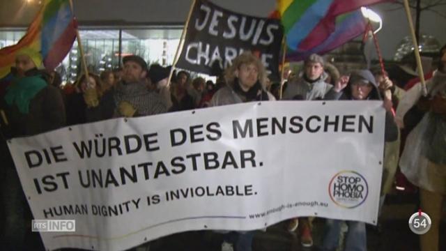 Allemagne: des manifestants se liguent contre le mouvement anti-islam Pegida