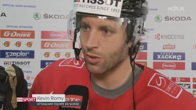 Suisse - Lettonie (1-2 ap): Kevin Romy garde espoir et croit en la qualification des Suisses