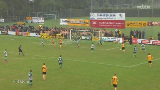Football- Coupe de Suisse: Kriens - Youngs Boys (1-2)