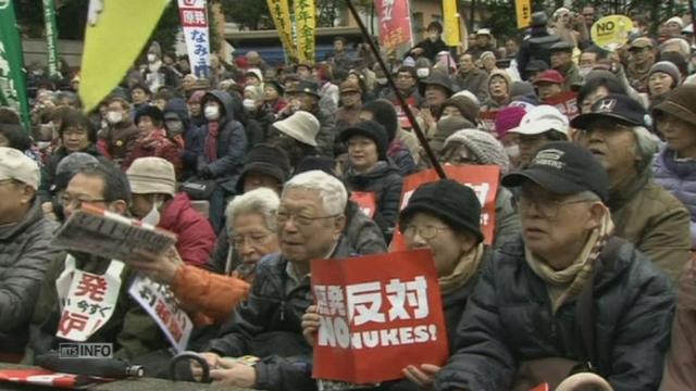 Manifestation antinucléaire à Tokyo