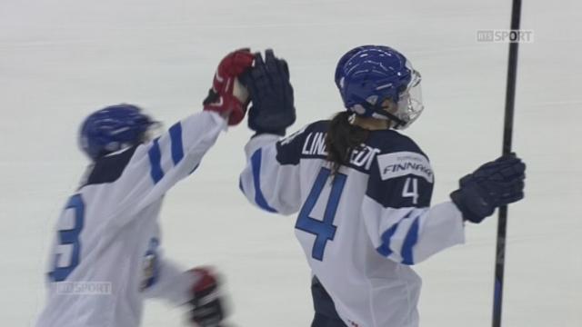 ¼, Finlande - Suisse (3-0): plus d’espoir pour la Suisse qui encaisse un 3e point dans une cage vide