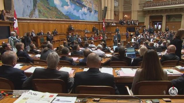 Les parlementaires fédéraux ont siégé pour la dernière fois avant les élections du 18 octobre