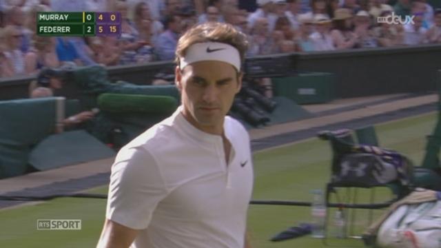 Tennis - Wimbledon: Federer remporte la victoire contre Murray et semble dans une forme éblouissante